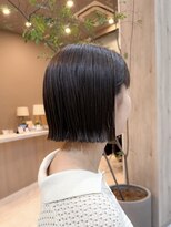 ユウヘアー 千代田橋店(U Hair)&nbsp;切りっぱなしボブ/あごラインボブ/ワイドバング