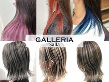 ガレリアサーラ(GALLERIA Salla)の雰囲気（インナーカラー/デザインカラーも人気☆｛アヴェダ/イルミナ｝）