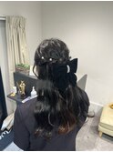 黒髪カタログ 簡単アレンジ