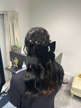 バロン(baron.) 黒髪カタログ 簡単アレンジ