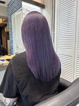 エイト 沖縄豊崎店(EIGHT toyosaki) 【EIGHT 豊崎】お客様スタイル_［パープルカラー］
