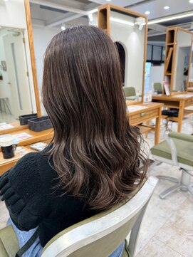 リンク ヘアアンドエステティック(Link Hair&Esthetic) 季節問わず人気の大人透明感アッシュグレー♪