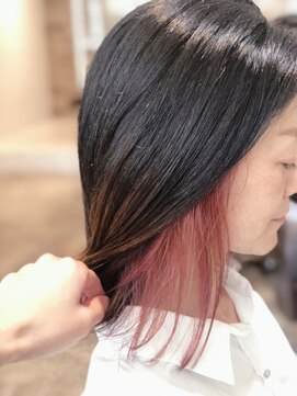 ベジット 湘南台店(Bejitto) 切りっぱなしボブ/インナーカラー