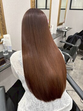 ナンバー ジルバ 立川(N° jillva) 髪質改善透明感カラー顔まわりレイヤーカット韓国20代30代40代