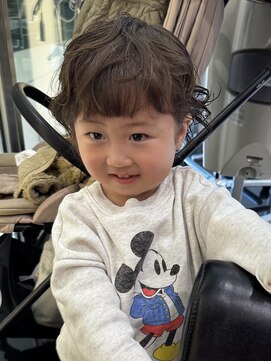 エアー 銀座タワー(AIR) 【藤岡】ふわふわくりん × くせ毛を活かしたミニマッシュ