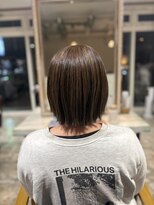 マンプスウタタ (Mumps utata)&nbsp;ハイライト×パツっとボブ