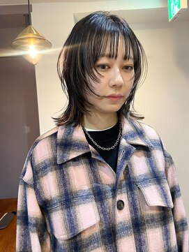 レイヤーカット/フェイスレイヤー/ハイライトカラー