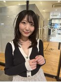 フェミニンレイヤーカット