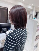 エムタニグチオーブ(M.TANIGUCHI o.r.b)&nbsp;ピンクカラー/ブリーチなし/ショートボブ