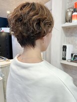 キャアリー(Caary)&nbsp;福山市美容室Caary20代30代40代ショートヘアパーマスタイル