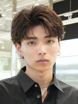 フィフス 渋谷(fifth) 渋谷センターパートルーズパーマシャドウパーマ波巻きパーマ緩め