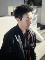 レガシー(REGASEA)&nbsp;アクティブショート メンズショートパーマ ピンパーマ 短髪