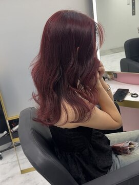 ジュイル シブヤ(JEWIL SHIBUYA) ブリーチなしで叶う赤髪♪♪