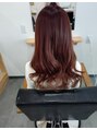 コンパスバイグロウ(COMPASS by GLOW) ほんのり赤みを感じるピンクブラウンで柔らかい印象に♪
