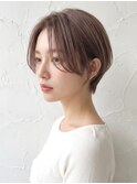 イメチェンヘアスタイル 、前髪カタログ、クールショート