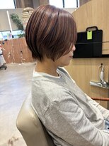 ヘアーザラブズラフズ オーガニカ 北九州(HAIR THE LOVES LAUGHS ORGANICA)&nbsp;髪質改善トリートメント×ミセスショート