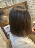 切りっぱなしボブ