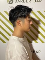 バーバーバー 四谷(BARBER-BAR) ビジネス/爽やか/メンズカット/刈り上げ/フェード/メンズパーマ