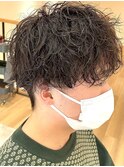 『LOBBY』小木曽　波巻パーマ×ツイストスパイラルMIX