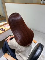 ラポール 蟹江(RAPPORT)&nbsp;【髪質改善】艶カラーの大人ストレートロング