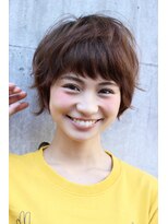 アンアミ オモテサンドウ(Un ami omotesando) 【Un ami】可愛い 外ハネ 無造作コンパクトショート(増永剛大)