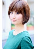20代30代40代50代小顔カット黒髪ワンレンボブルフネビージュ前髪