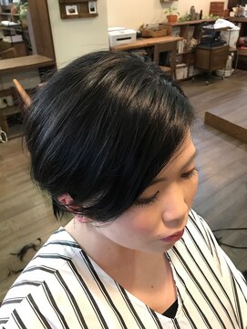 ケアルタイム(Curel time) カッコイイ黒髪ショート