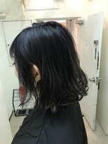 パティオンツー(PATIONN2)&nbsp;☆ヴァイオレットダークトーンハイライトセミボブヘアスタイル☆