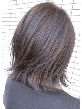 アリーシャ バイ アルティナ(Alisha by artina) 切りっぱなし大人ボブ×パールラベンダー[Alisha相模大野]