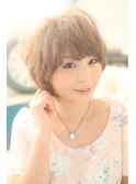 大人可愛いショートヘア