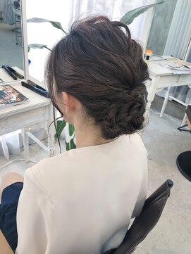 エトネ ヘアーサロン 仙台駅前(eTONe hair salon) 《eTONe》お呼ばれarrange × すっきりup style