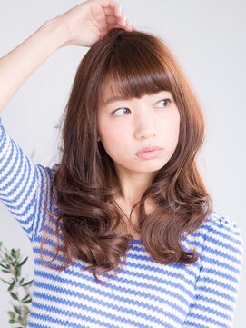 サロンドメルシー (salon de merci) 【merci 青葉台】伸ばしかけ 無造作 カール セミディ☆