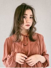 アース 稲毛海岸店(HAIR&MAKE EARTH) ストレート×カールのデザインロング