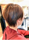 【絶壁解消◎】耳掛けショートスタイル