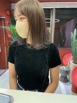 ローレンジウ(LOREN JU)&nbsp;名駅/名古屋駅/学割U24/レイヤーカット/オージュア/ダブルカラー