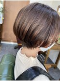 丸みショート/20代/30代/40代/50代/北本/ボブ/ショートボブ