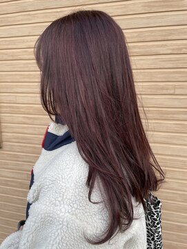 コーパル(copal) 退色後もかわいい☆プラムカラー