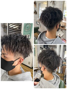 アッベリーレ(A'bbellire) メンズツイストパーマスタイル