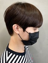 エルマーク(L-MARK) メンズマッシュツーブロック韓国カットメンズサロンスパイラル