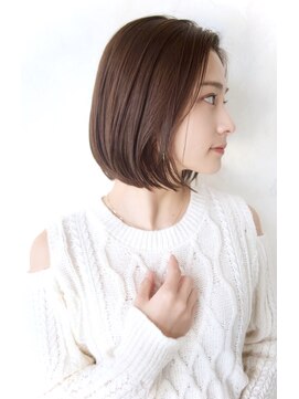 グランアージュ 船橋南口店(grandage) ぷつっとストレートボブ/ミニボブ/ナチュラルブラウン[船橋]