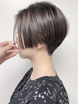 モリオフロムロンドン 原宿本店(morio from London)&nbsp;【morio 原宿】刈り上げハンサムショート大人ハイライトベージュ