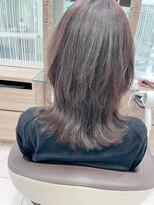 アッシュ 高円寺店(Ash)&nbsp;重めレイヤーのカジュアルセミロング★★