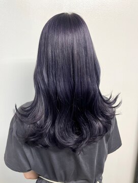 オアシス ガーデン 新宿店(Oasis GaRDEN) 韓国ヘアネイビーブルー