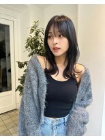 アリスバイアフロート 自由が丘(ALICe by AFLOAT) 大人くびれレイヤーロング韓国グレーベージュ