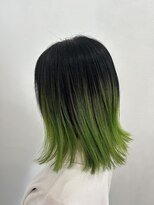 ビービーエス(BBS)&nbsp;ライムグリーン×グラデーション