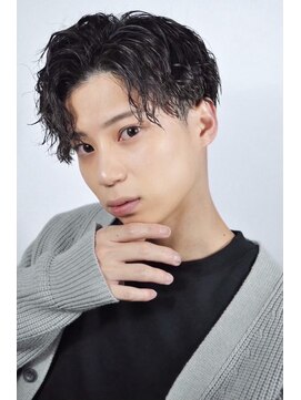 ヒロギンザ 五反田店(HIRO GINZA) センターパートマッシュ