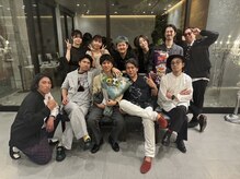 ボリスビアン 大和田店(BorisVian)の雰囲気（新人歓迎会スタイリッシュな大和田店スタッフとても仲良しです）