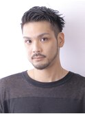ベリーショート/ダークアッシュ/ツーブロック