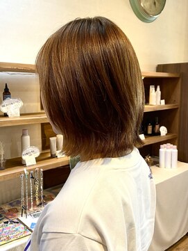 ココカラヘアー ニコ(cococara hair nico) レイヤー/顔まわりカット/ウルフ/姫カット/ブリーチなし