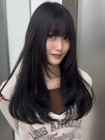 ビューナゴヤ 名駅(VIEW NAGOYA)&nbsp;前髪カタログ/イメチェンスタイル／ウェーブパーマ/こなれミディ